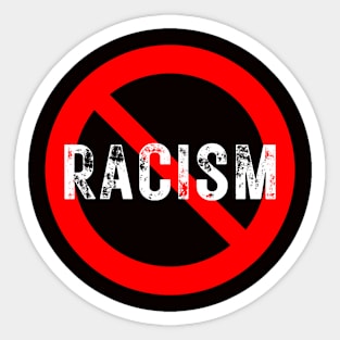 NO RACISM Sticker